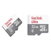 SanDisk Ultra 32 GB SDHC Class 10 48 MB/s Memory Card Pk 2