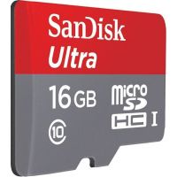SanDisk Ultra 16 GB MicroSDHC Class 10 80 MB/s Memory Card