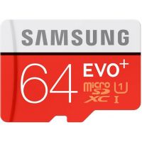 Samsung Evo Plus 64 GB MicroSDXC Class 10 80 MB/s Memory Card