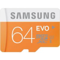Samsung Combo Evo 64 GB MicroSDHC Class 10 48 MB/s Memory Card