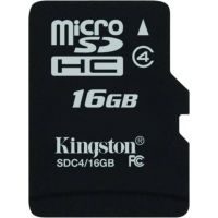 Kingston 16 GB MiniSD Card Class 4 4 MB/s Memory Card