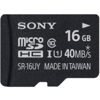 Sony 16 GB MicroSDHC Class 10 40 MB/s Memory Card