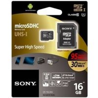 Sony 16 GB MicroSDHC Class 10 Memory Card