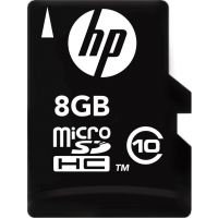 HP 8 GB MicroSDHC Class 10 4 MB/s Memory Card