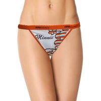 Snazzy's Minnie Print G-String Cotton Soft Thong