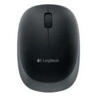 Logitech M165 Wireless Mouse - Grey and Black