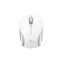 Logitech M 187 Wireless Optical Mouse (White)