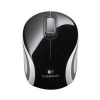 Logitech M 187 Wireless Optical Mouse (Black)
