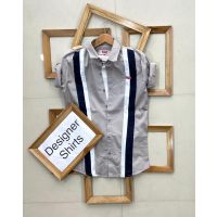 Seasons Designer Grey Full Sleeves Shirts