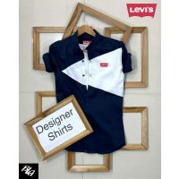 Stylish Designer Navy Men Shirts