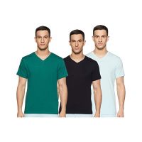 Seasons Men's Regular T-Shirt Pack of 3 Multicolour