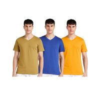 Seasons Men's Regular T-Shirt Combo Pack of 3