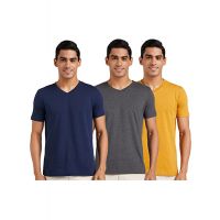 Seasons Men's Regular T-Shirt Pack of 3