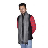 Seasons Grey Woolen Men Muffler