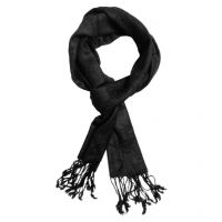 Seasons  Black Viscose Muffler