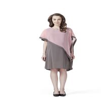 Radiation Safe-Stylish comfortable round dress with a cape