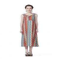 Radiation Safe-House of Napius-Aztek printed Sleeveless maxi dress