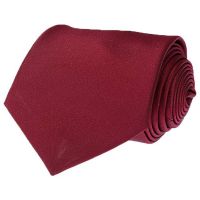 Seasons Classic Maroon Formal Combo Of Necktie & Pocket Square