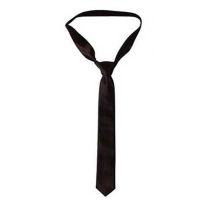  Seasons Combo Of Smart Black & Red Necktie With Red Dot Bow