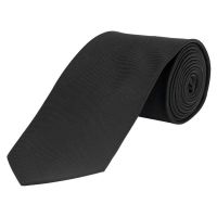 Seasons Black Formal Necktie