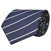 Seasons Navy Blue Micro Fiber Formal Broad Tie