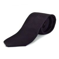 Seasons Black Silk Neck Tie