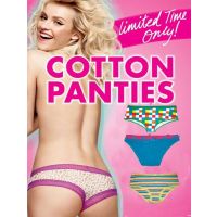 New Sale 3pc  High Cut Panties 