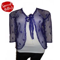 60% Off On Net Shrug With Free Halter Top