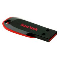 SanDisk Cruzer Blade 16 GB Pen Drives Black and Red