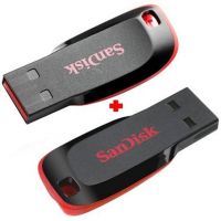 SanDisk Cruzer Blade 64 GB Pen Drive Pk 2