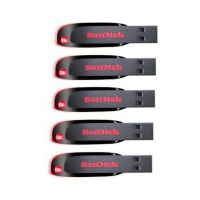 SanDisk (PACK OF 5) 16 GB Pen Drive