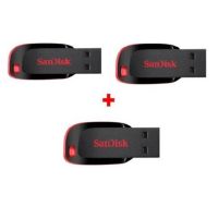 SanDisk Cruzer Blade 16 GB Pen Drive Pk 3