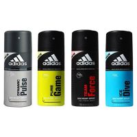 Adidas 150 ml Men's Deodorant Spray Pack Of 4