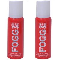 Fogg Napoleon Fragrance Body Spray - 120 ml and 110 ml (Pack of 2)