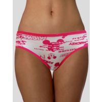 Vintage-Mickey Mouse Print Cotton Brief Underwear