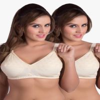 Comfort Skin Plus Size Bra Pk 2 