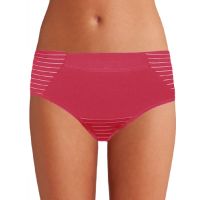 Plus Size Hipster Maroon Panty with Front Pocket