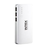 Intex IT-PB11K 11000 mAh Power Bank - White - for iOS and Android Devices