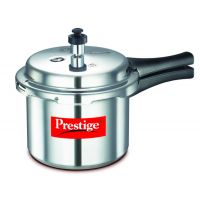 Prestige Popular Aluminium Pressure Cooker 3 Litres Silver