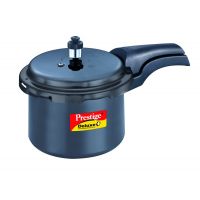 Prestige Deluxe Plus Hard Anodized Outer Lid Pressure Cooker 3 Litres Black
