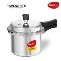 Pigeon Favourite Induction Base Aluminium Pressure Cooker with Outer Lid 3 Litres