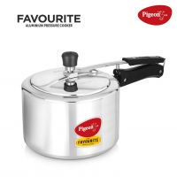 Pigeon  Pressure Cooker with Inner Lid 3 litres Silver