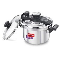 Prestige Svachh Clip on Mini 3 L Induction Bottom Pressure Cooker (Stainless Steel)