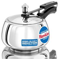 HAWKINS Stainless Steel Contura 3 L Induction Bottom Pressure Cooker  (Stainless Steel)