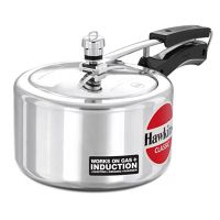 HAWKINS CLASSIC 3.0 LITRE WIDE INDUCTION BASE PRESSURE COOKER 3 L Induction Bottom Pressure Cooker  (Aluminium)