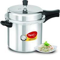 Pigeon Deluxe 12 L Pressure Cooker (Aluminium)