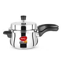 Pigeon Inox Plus Outer Lid 3 L Induction Bottom Pressure Cooker  (Stainless Steel)