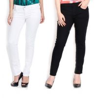 Stretchable Slim Fit Jeans Pack Of 2 