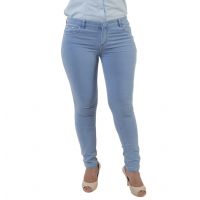 Blue Denim Slim Fit Women Jeans