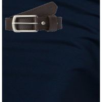 Raymond- Black Small Linning Trouser Fabric Free Belt